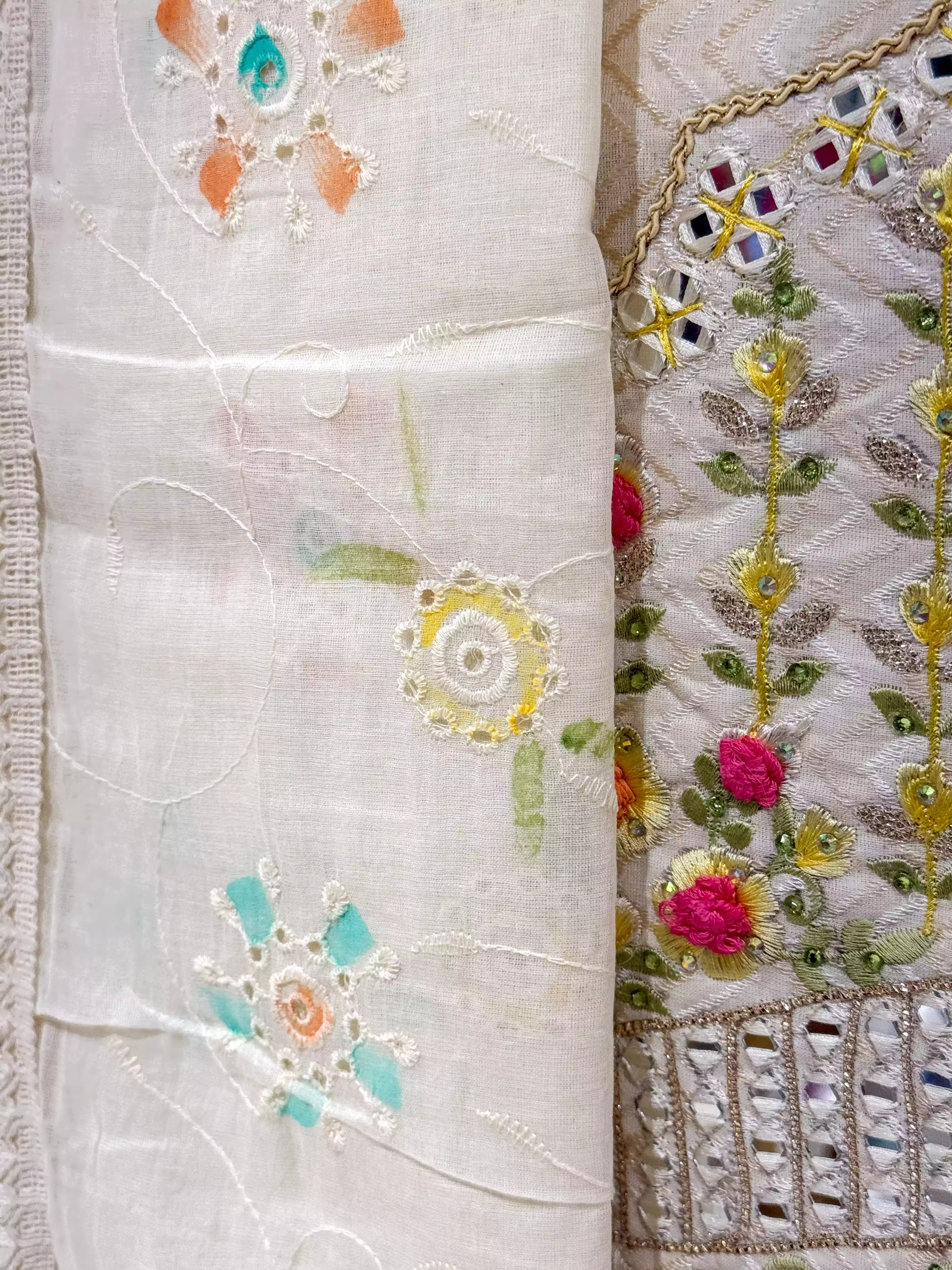 Classic Cotton Style with Traditional Thread Work