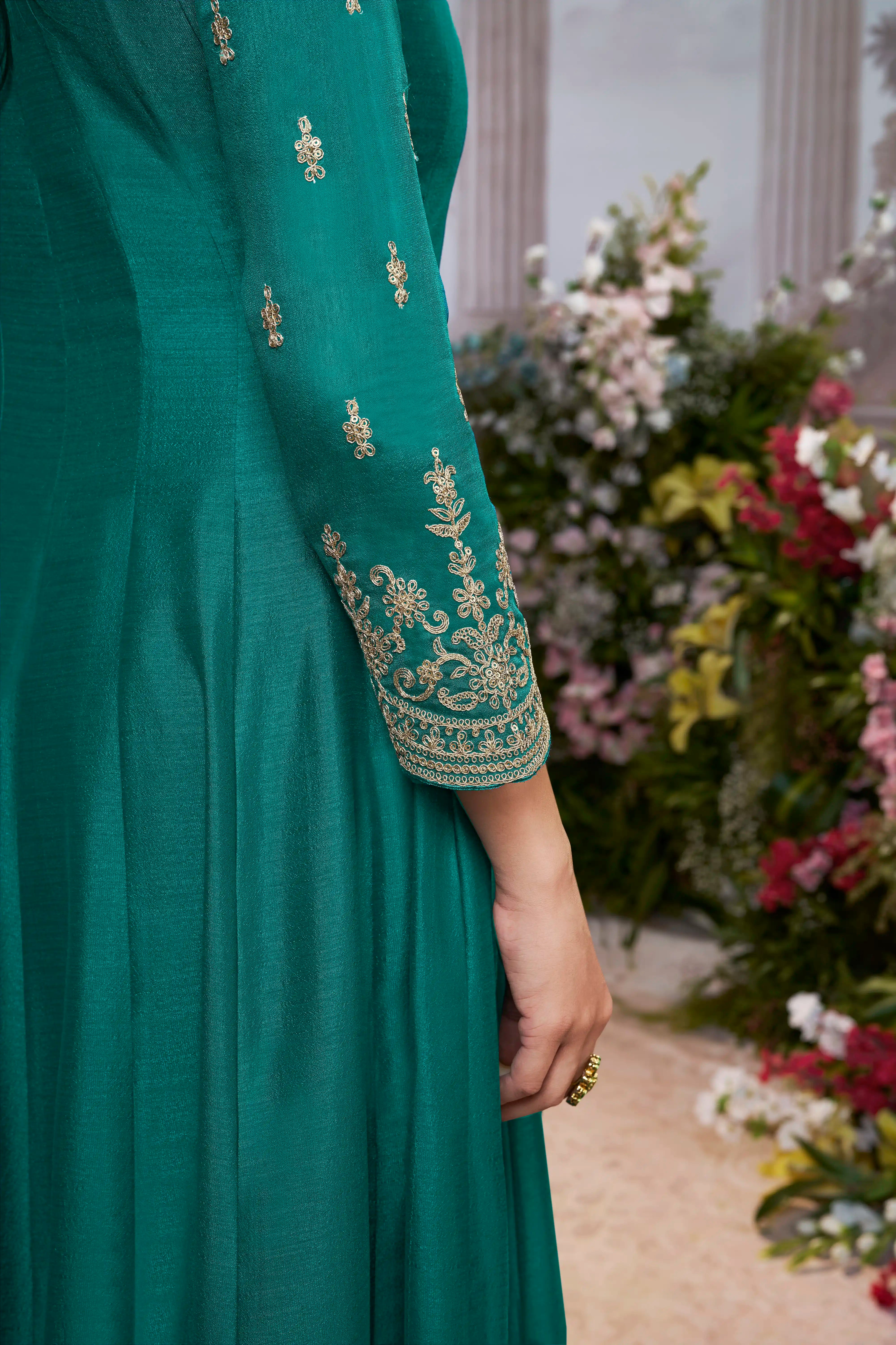Emerald Hues Shop the Latest Designer Ethnic Wear