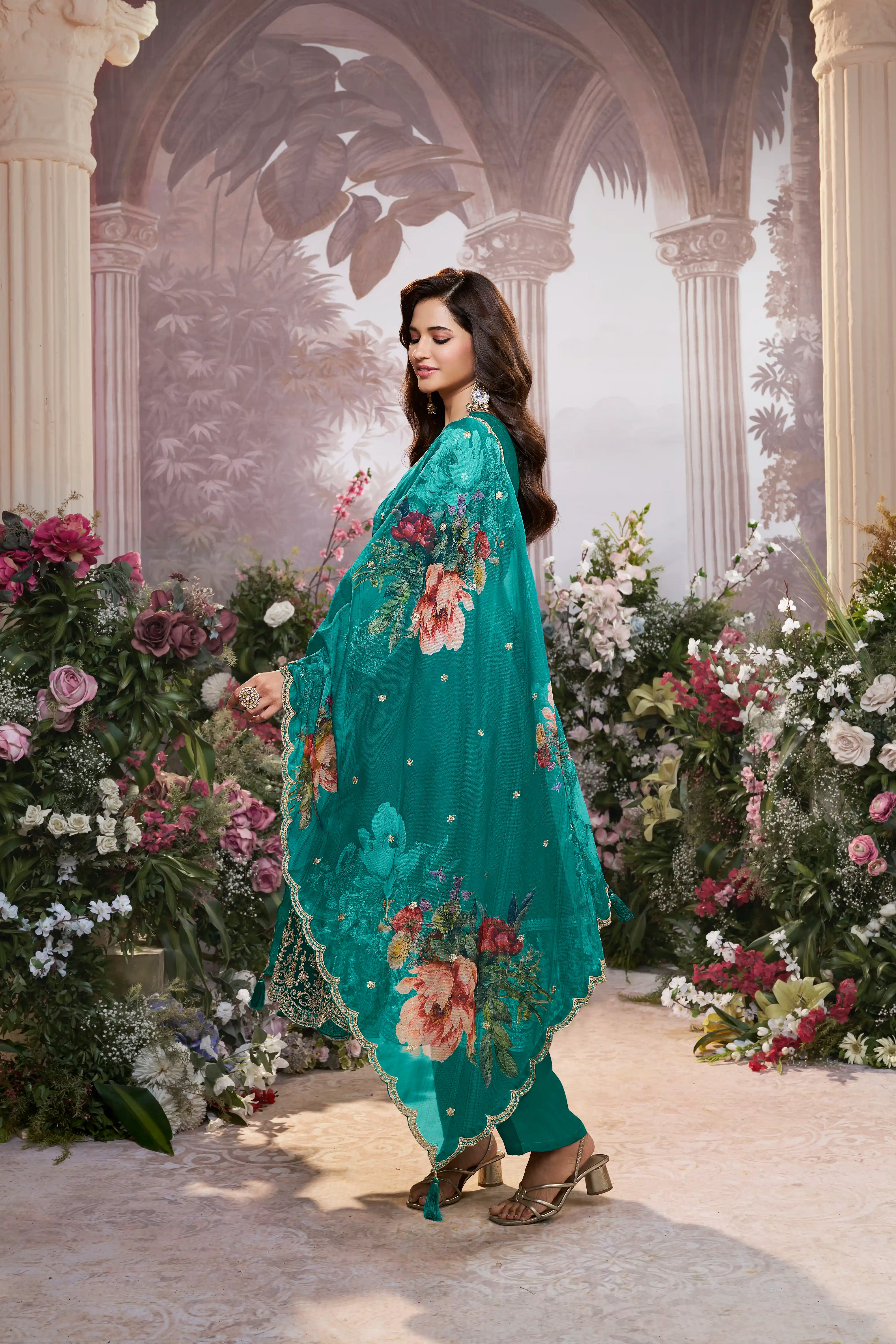 Emerald Hues Shop the Latest Designer Ethnic Wear