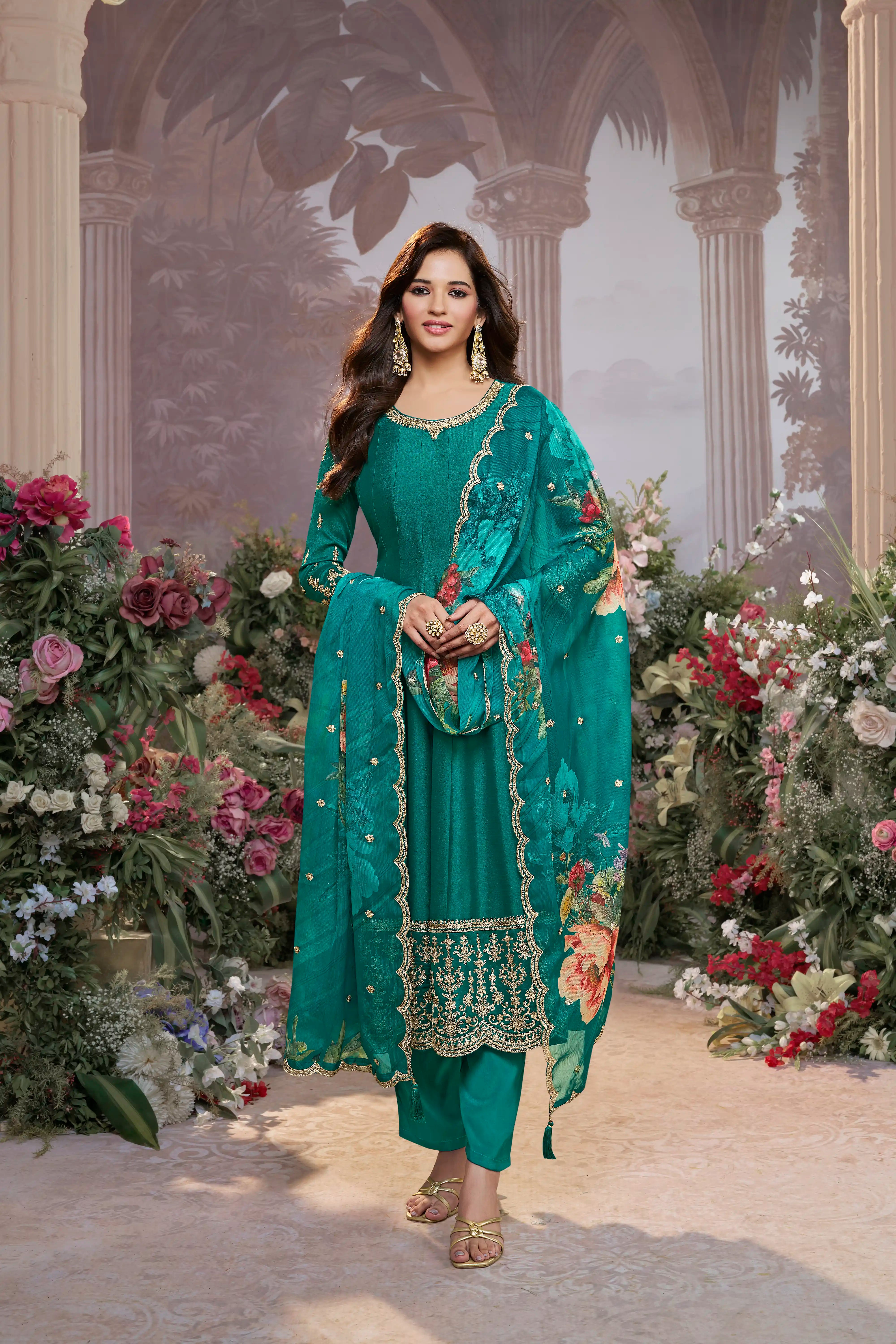 Emerald Hues Shop the Latest Designer Ethnic Wear