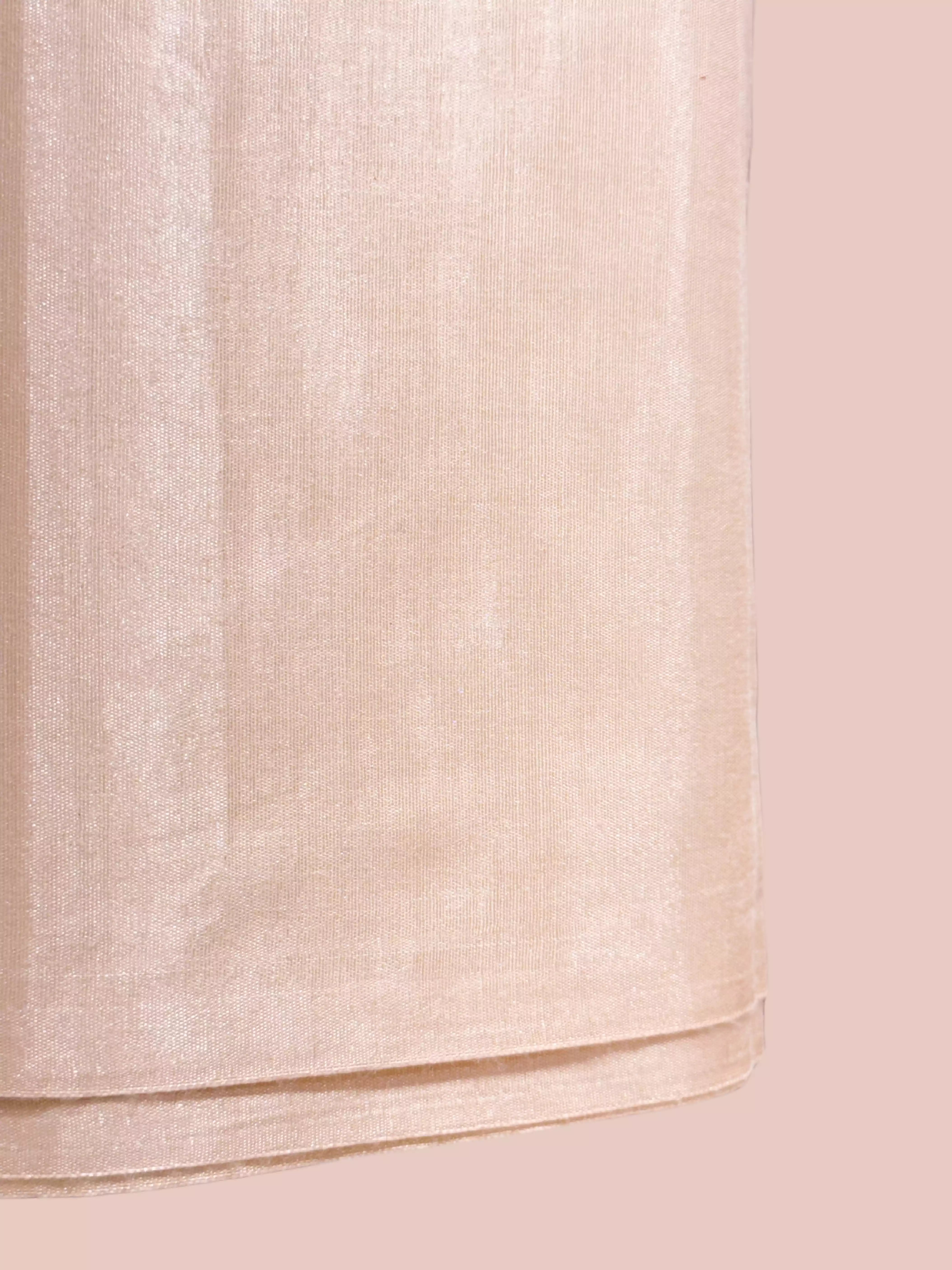 Classic Cotton Piece with Fine Thread Embroidery