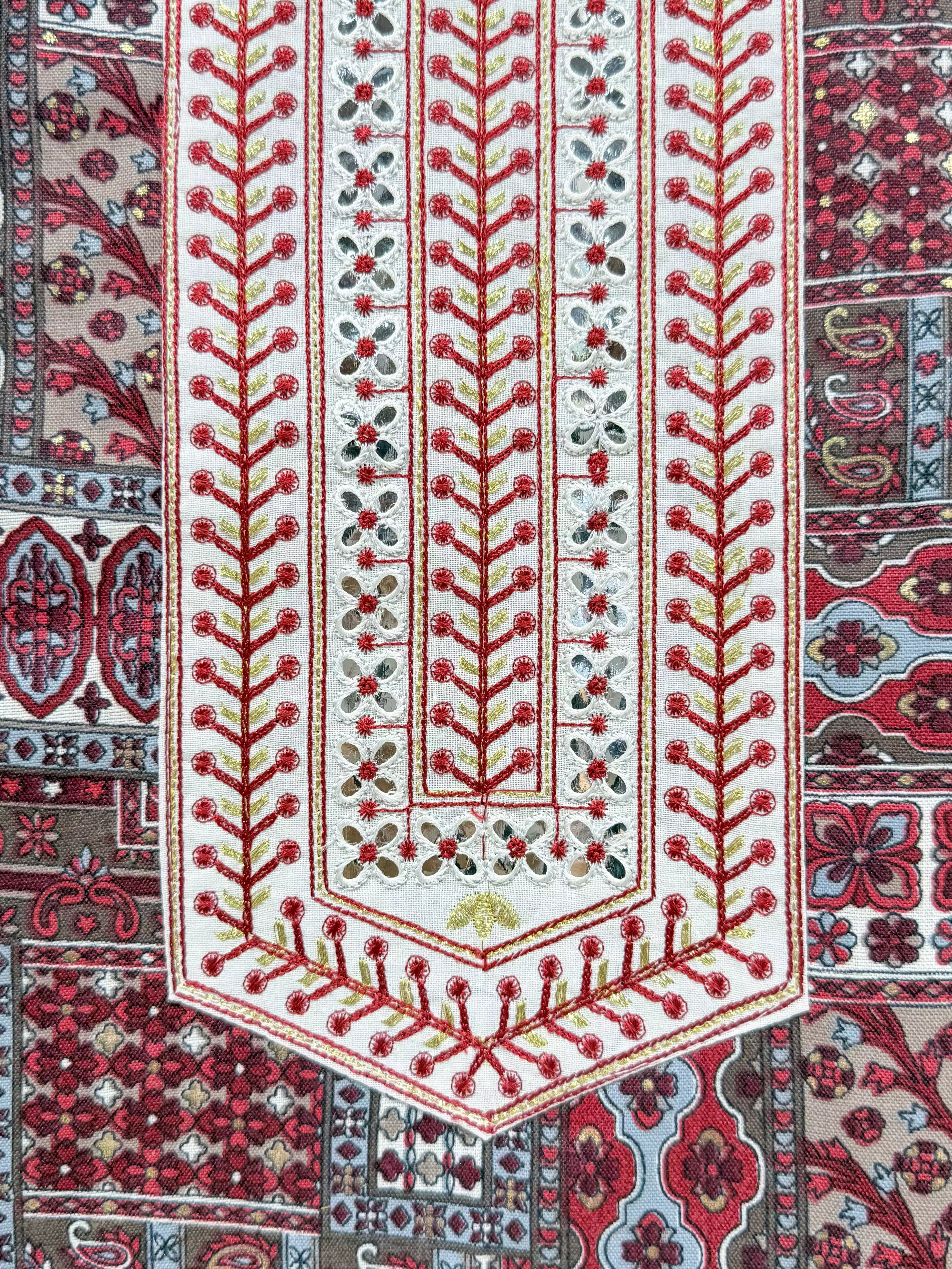 Pure Cotton with Elegant Print