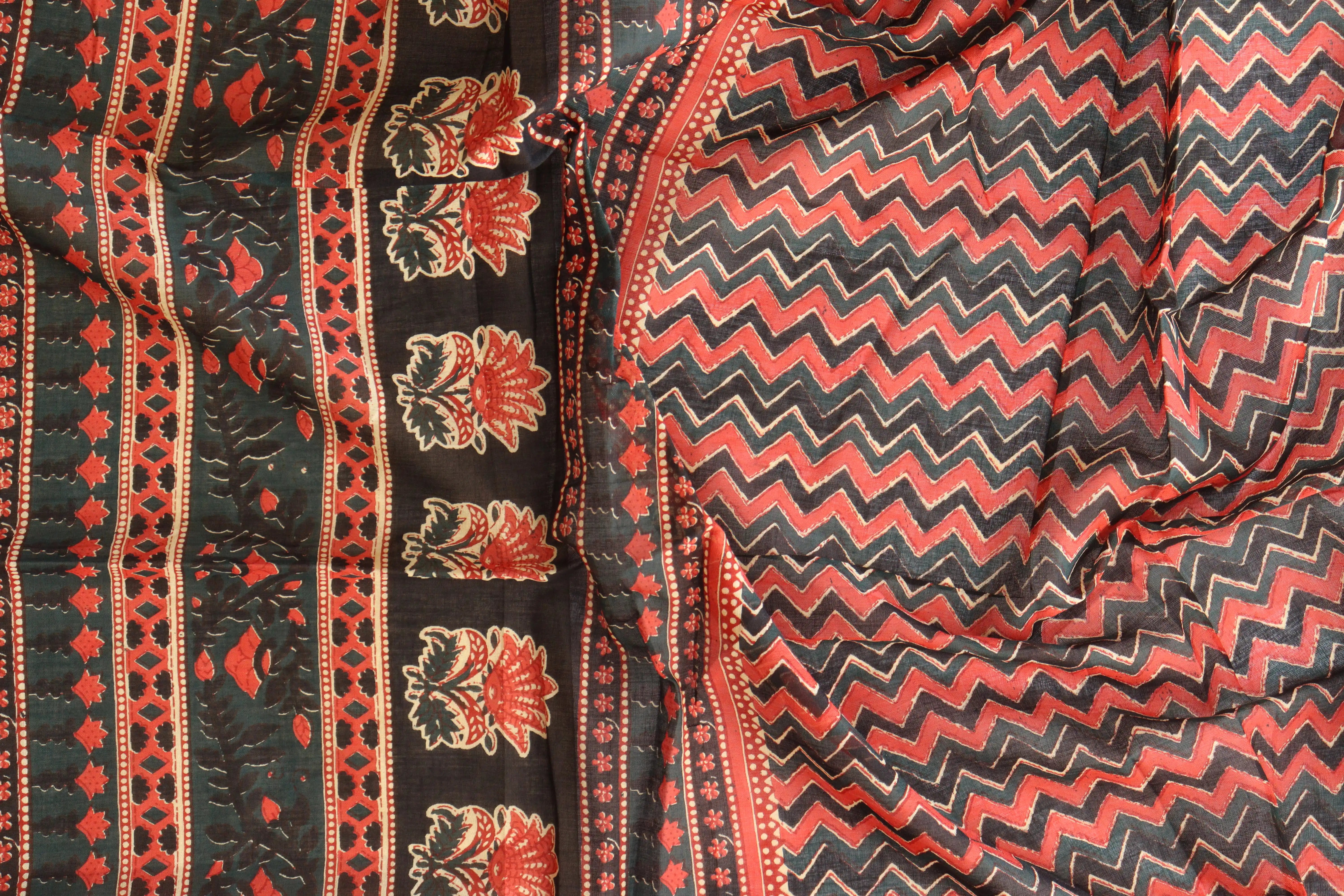 DarkGreenRutu_sEmbroideredDressMaterial