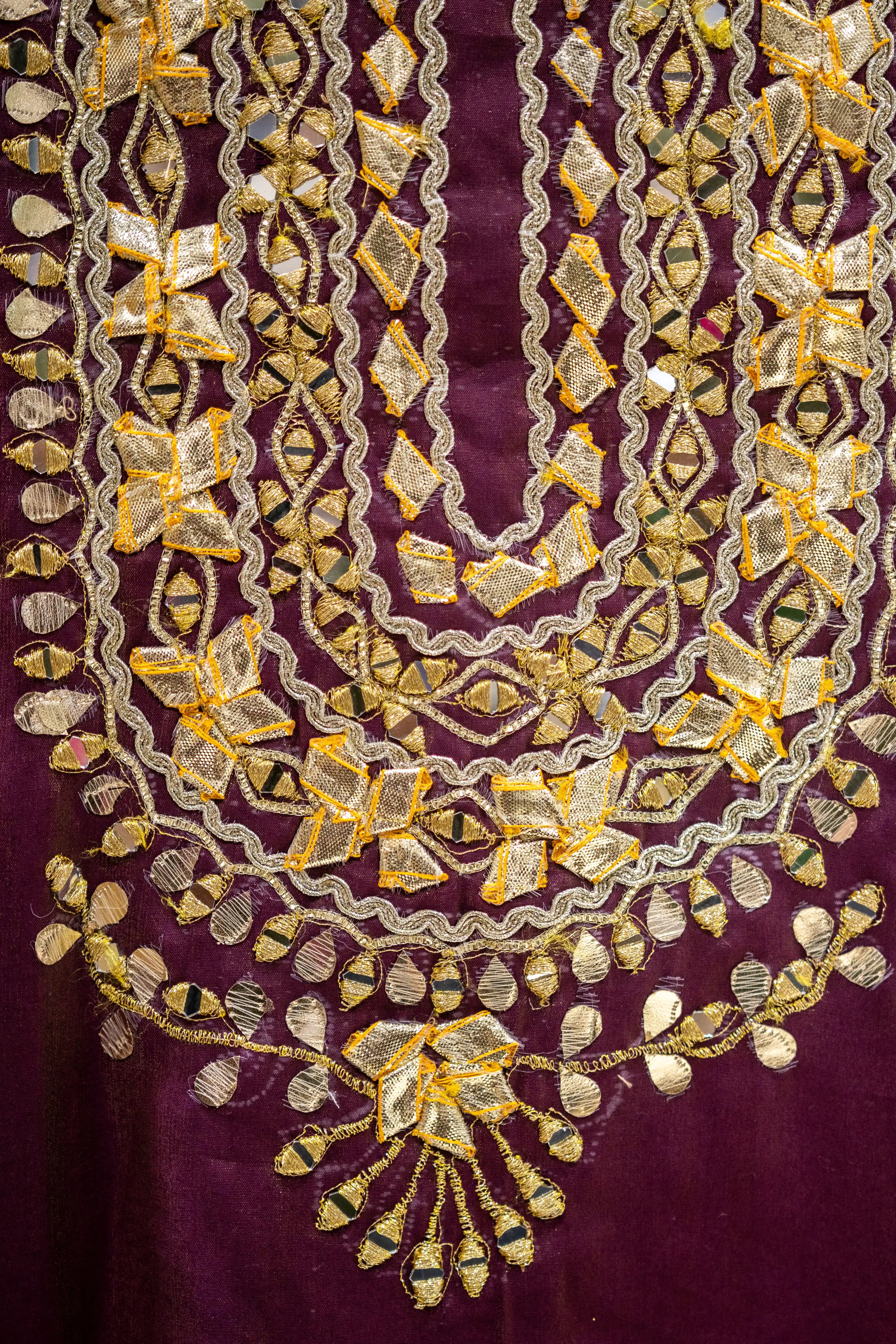 Embroidered Dress Material with Designer Dupatta