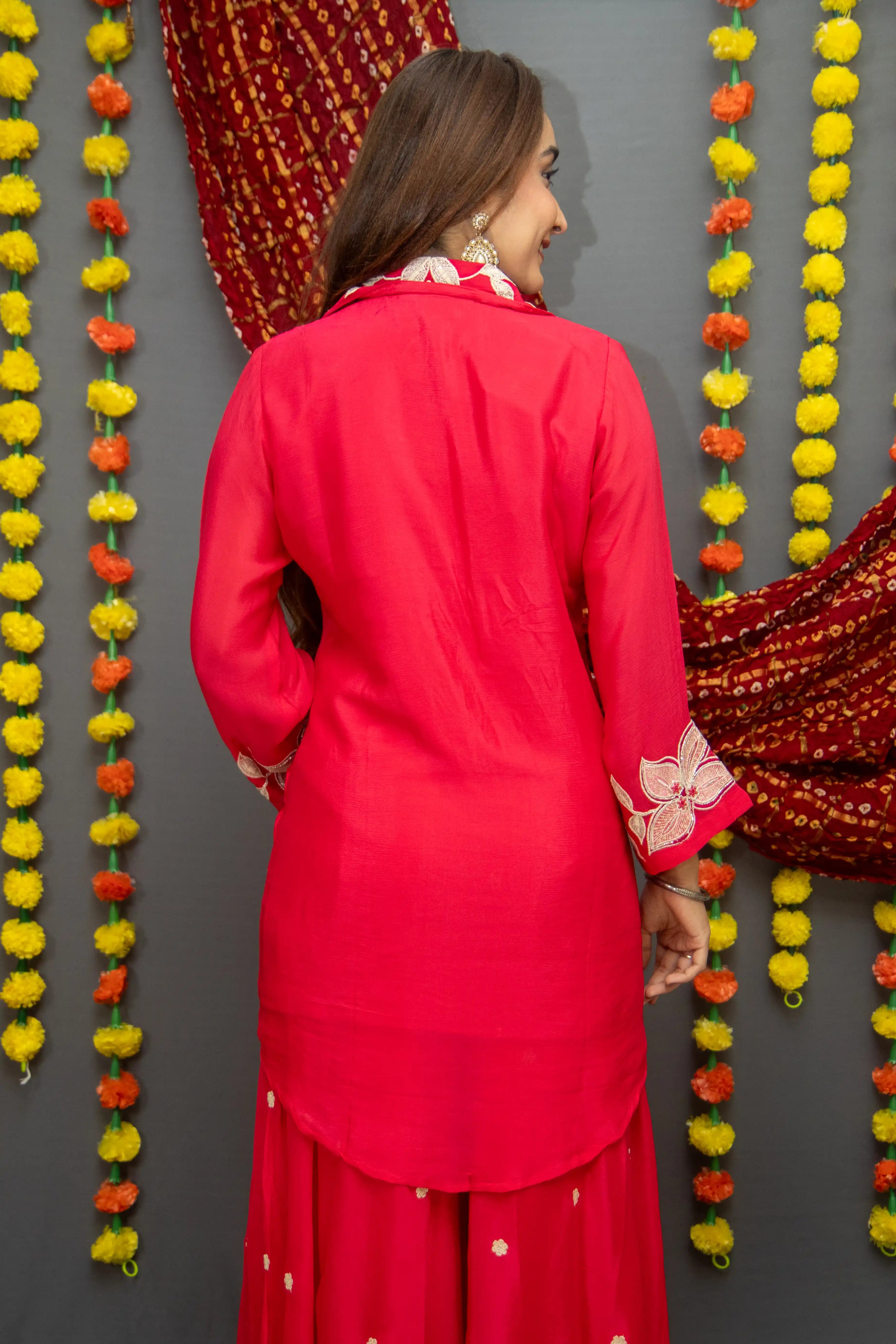 Elegant Red Kurti for Women