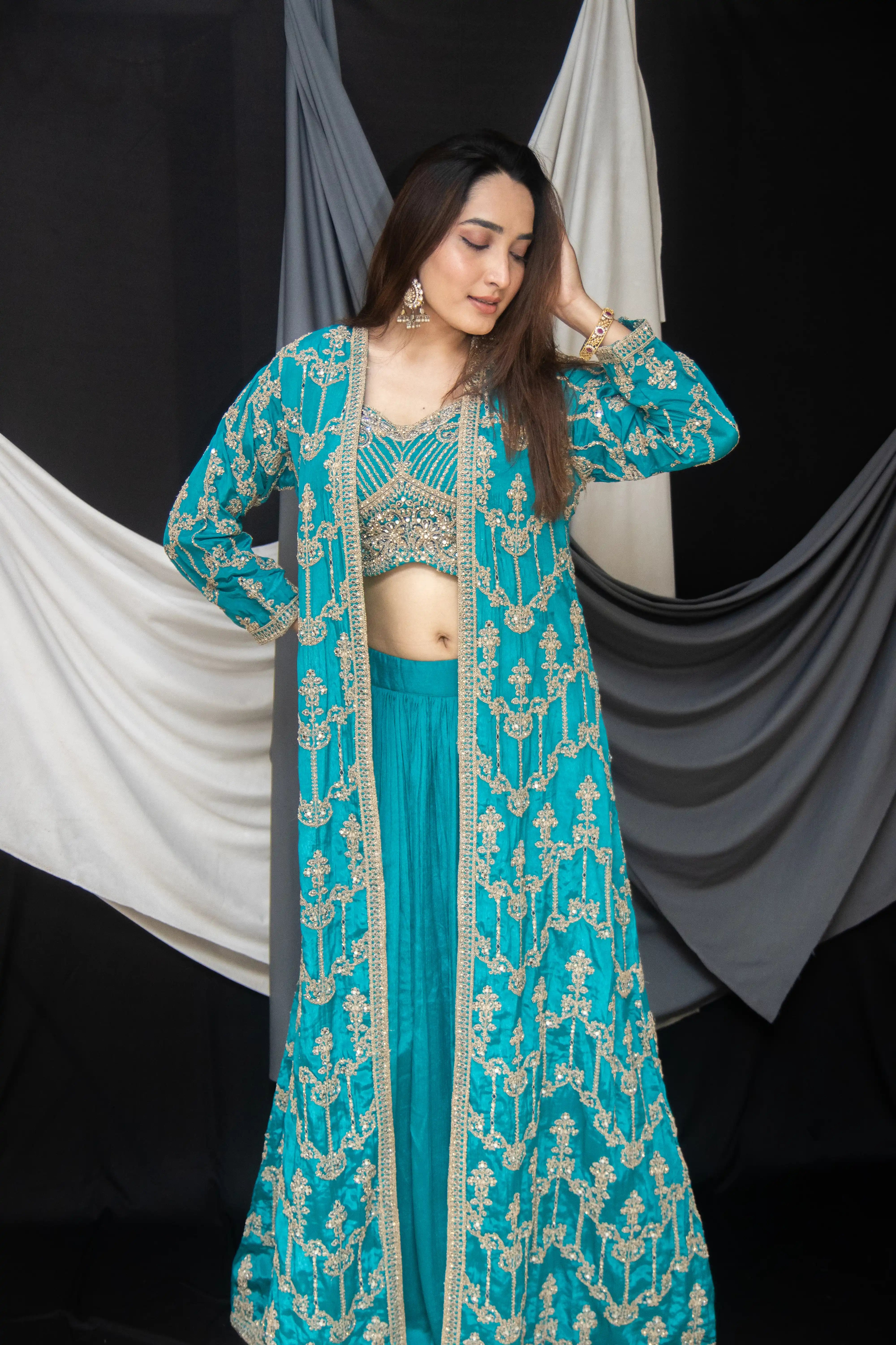 Elegance in Ethnic Wear A Modern Lehenga Choli