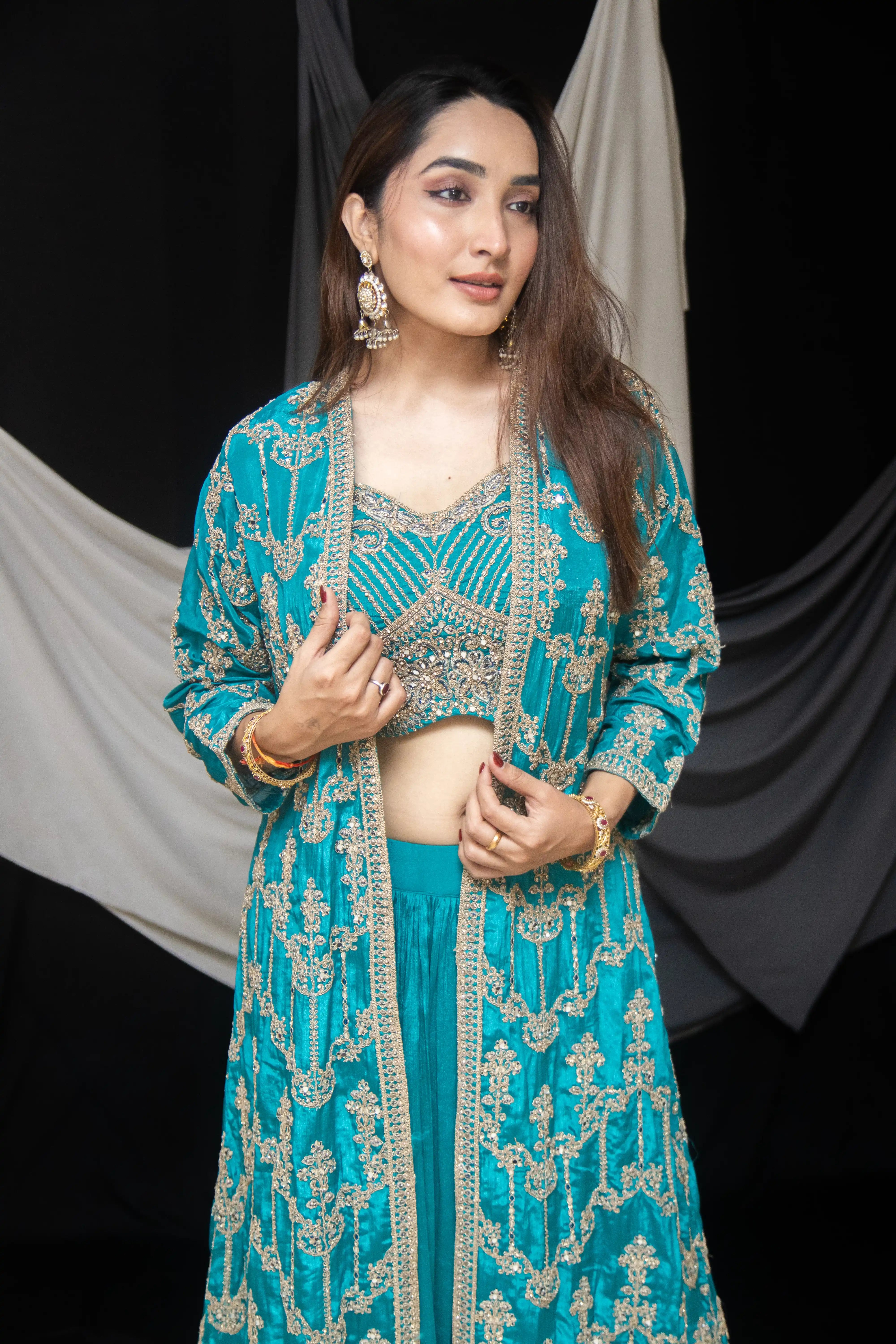 Elegance in Ethnic Wear A Modern Lehenga Choli