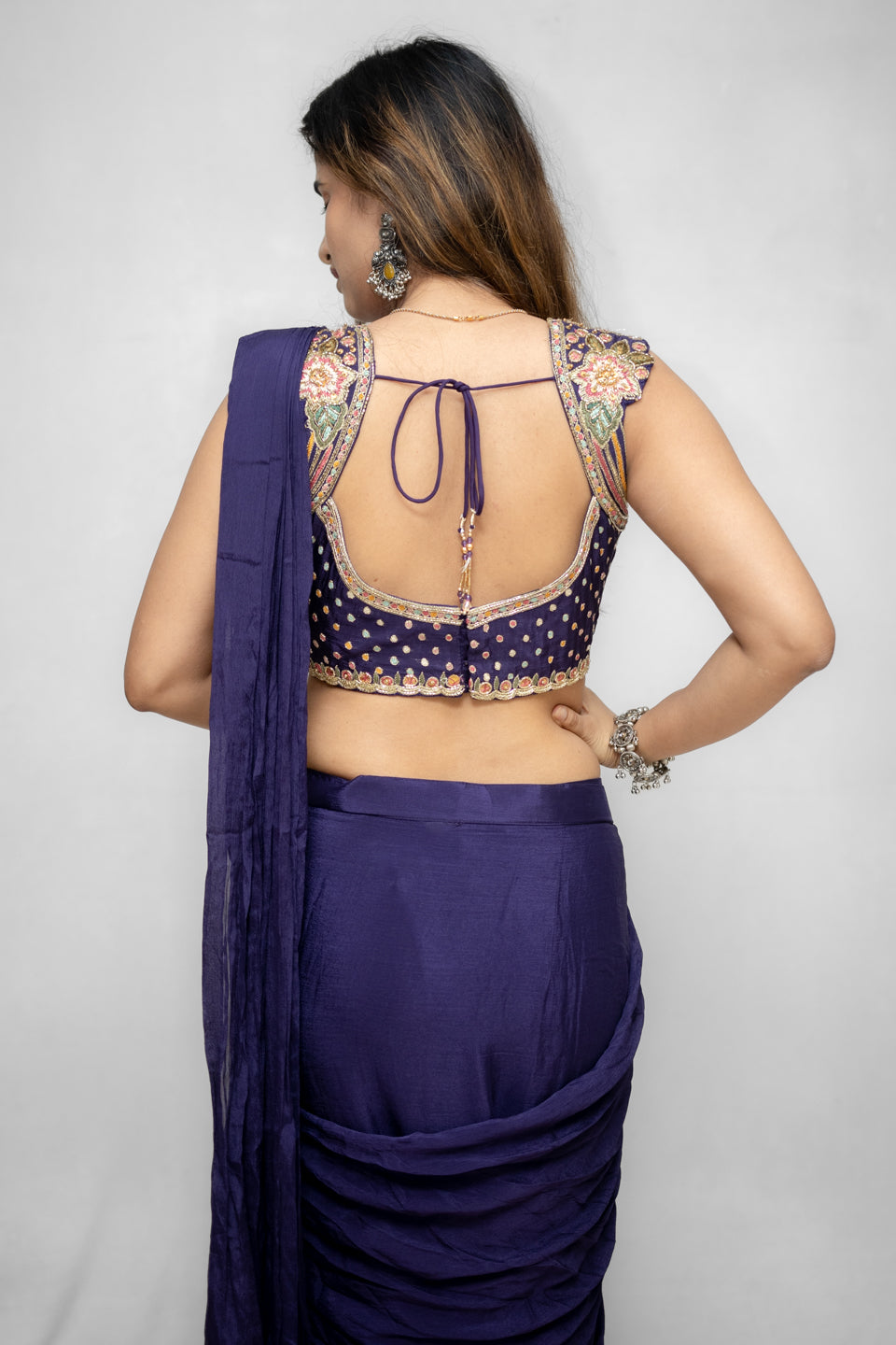 Elegant Ready-to-Wear Saree