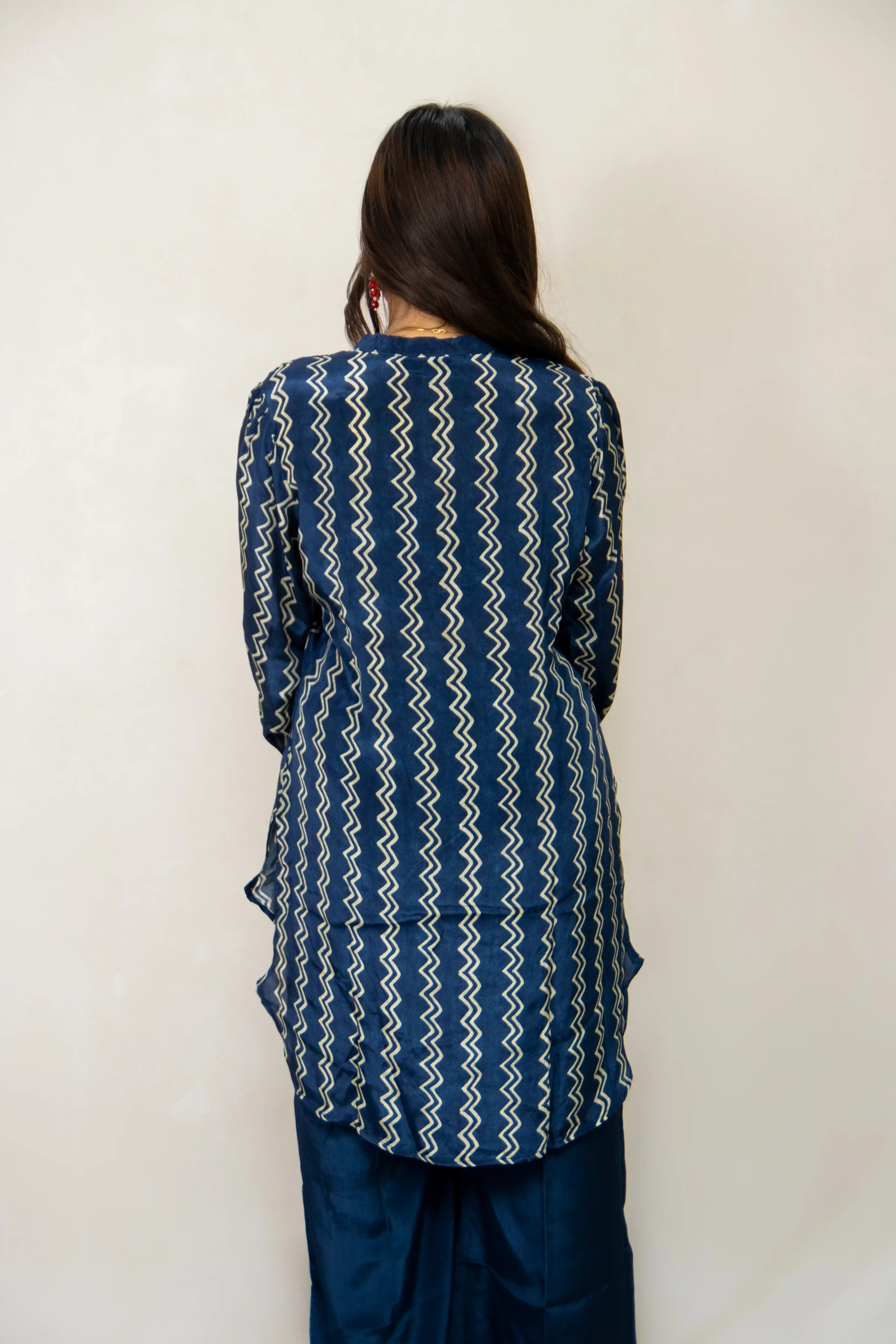 NavyBlue_Rutu_Zigzag_Co-OrdSet